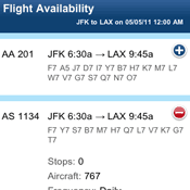 Mobile Flight Search Interface